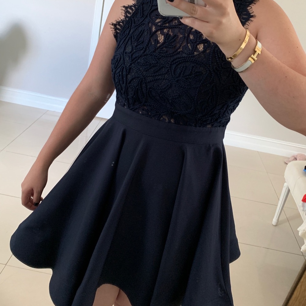 Navy Blue cocktail dress